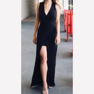 Tart Nordstrom Lucille Black Maxi‎ Dress S